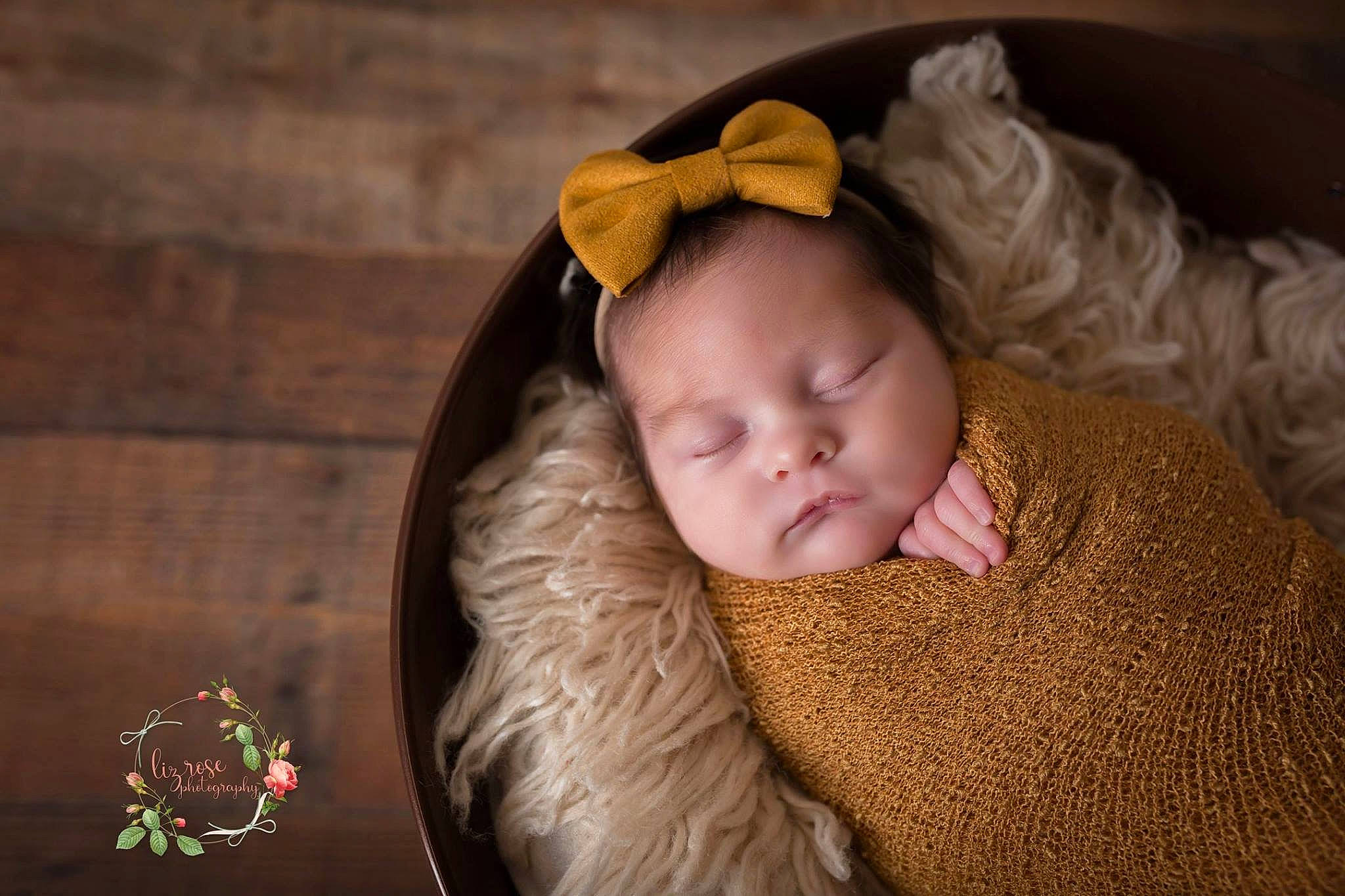 Lynlee joined the competition — help win amazing prizes! baby, child, ear, fur, headgear, person, photography, skin, toddler, yellow