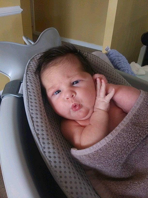 Lynlee joined the competition — help win amazing prizes! baby, child, comfort, person, skin, toddler