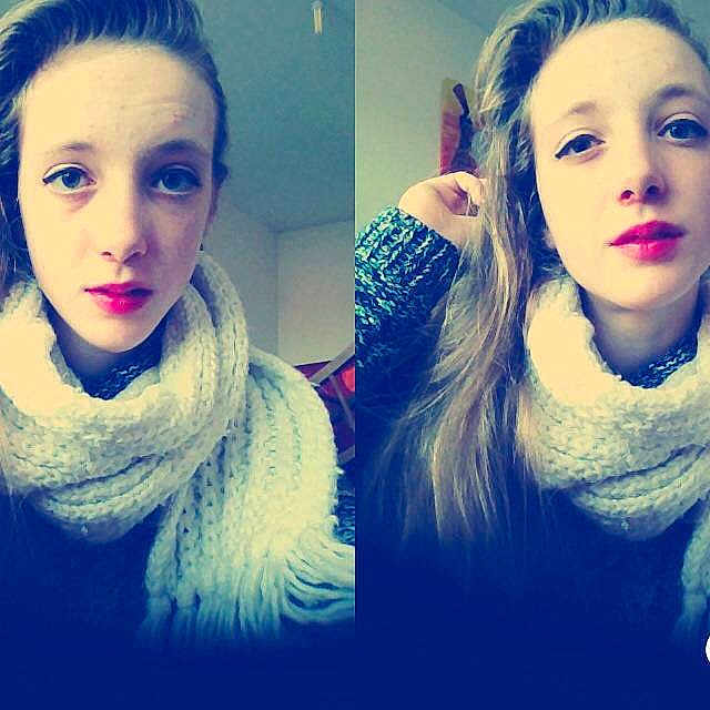 Amandine participe au concours pour gagner de l'argent avec cette photo :
