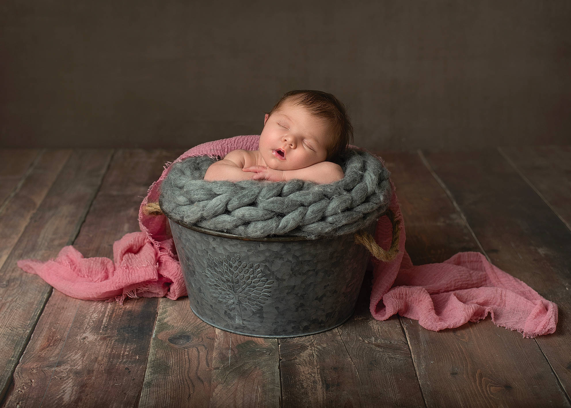 Ava-mae joined the competition — help win amazing prizes! baby, baby_products, baby_toddler_clothing, basket, cheek, child, comfort, flash_photography, floor, flooring, hair, happy, hardwood, linens, magenta, person, pink, sitting, toddler, wood