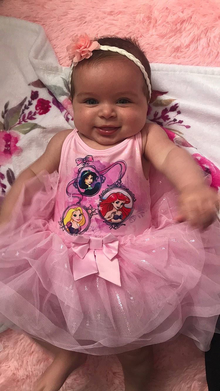 Lily Rose joined the competition — help win amazing prizes! baby, baby_products, baby_toddler_clothing, ballet_tutu, child, clothing, costume, dress, hair_accessory, headpiece, joy, person, pink, product, skin, toddler
