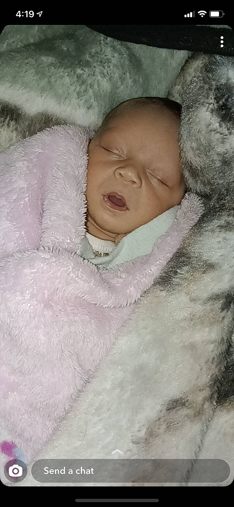 Onyx Rose joined the competition — help win amazing prizes! baby, baby_toddler_clothing, bedtime, cheek, comfort, eye, eyebrow, fur, happy, headgear, iris, linens, lip, nose, person, portrait_photography, sleep, sleeve, toddler, winter