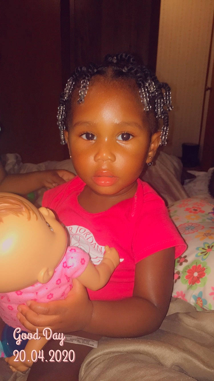 Madilyn joined the competition — help win amazing prizes! black_hair, cheek, child, cornrows, eyebrow, face, forehead, fun, hair, hair_accessory, hairstyle, head, headband, lip, mouth, neck, nose, person, pink, skin