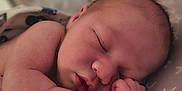 Noah joined the competition — help win amazing prizes! newborn, baby, sleeping, infant, face, skin, fist, blanket, stars, closeup, peaceful, soft_light, bed, rest, cute, portrait, child, tiny, delicate, cozy