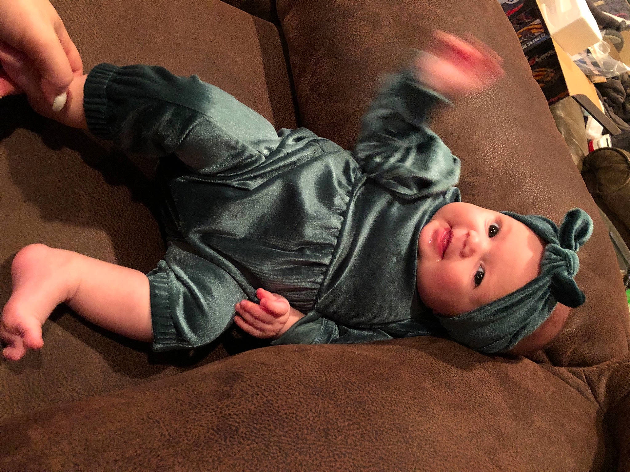 Ansleigh joined the competition — help win amazing prizes! arm, finger, flesh, hand, headwear, joint, leg, mouth, muscle, neck, person