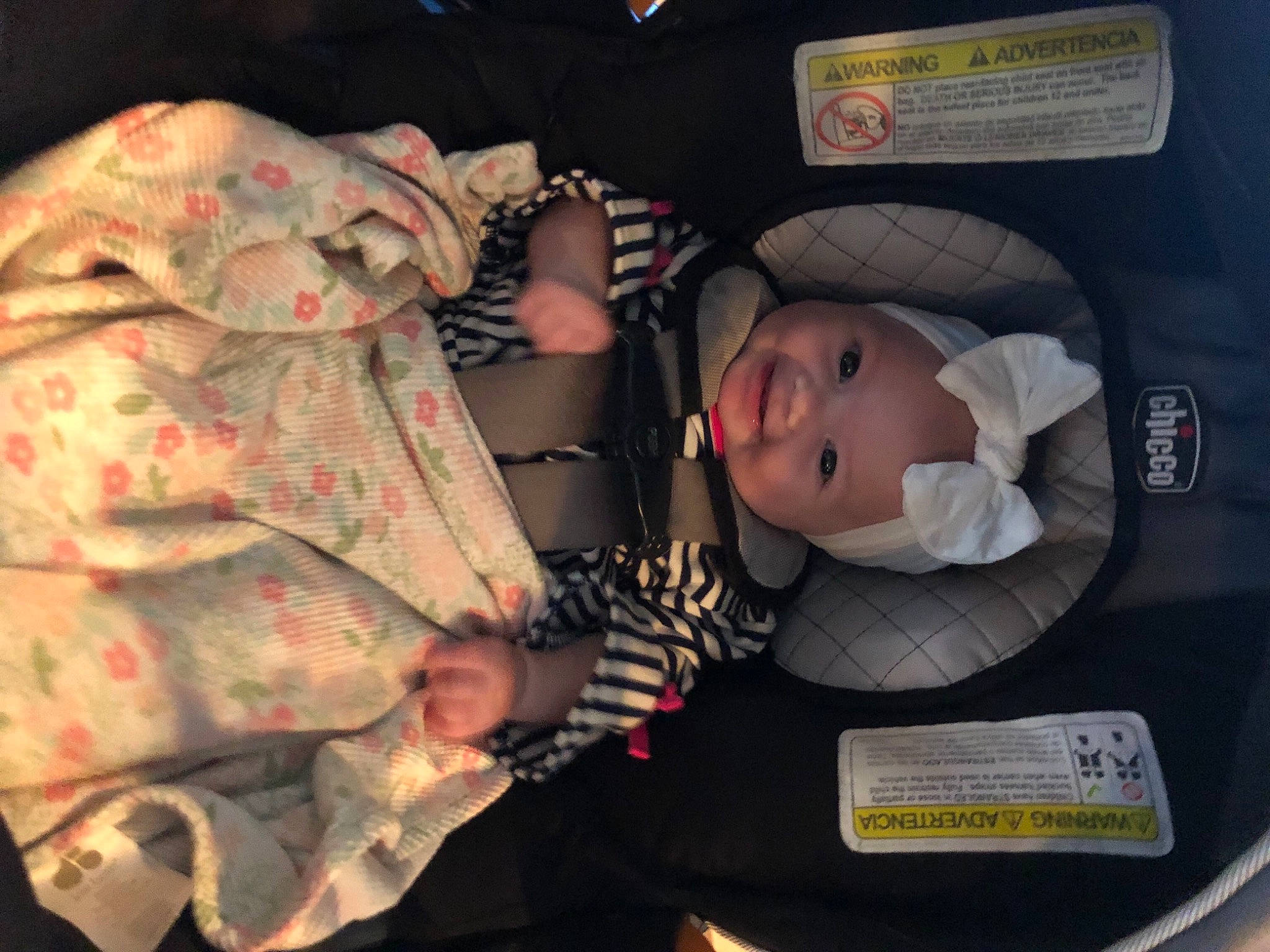 Ansleigh joined the competition — help win amazing prizes! baby, baby_in_car_seat, birth, car_seat, child, headwear, joy, nap, person, sleep, toddler