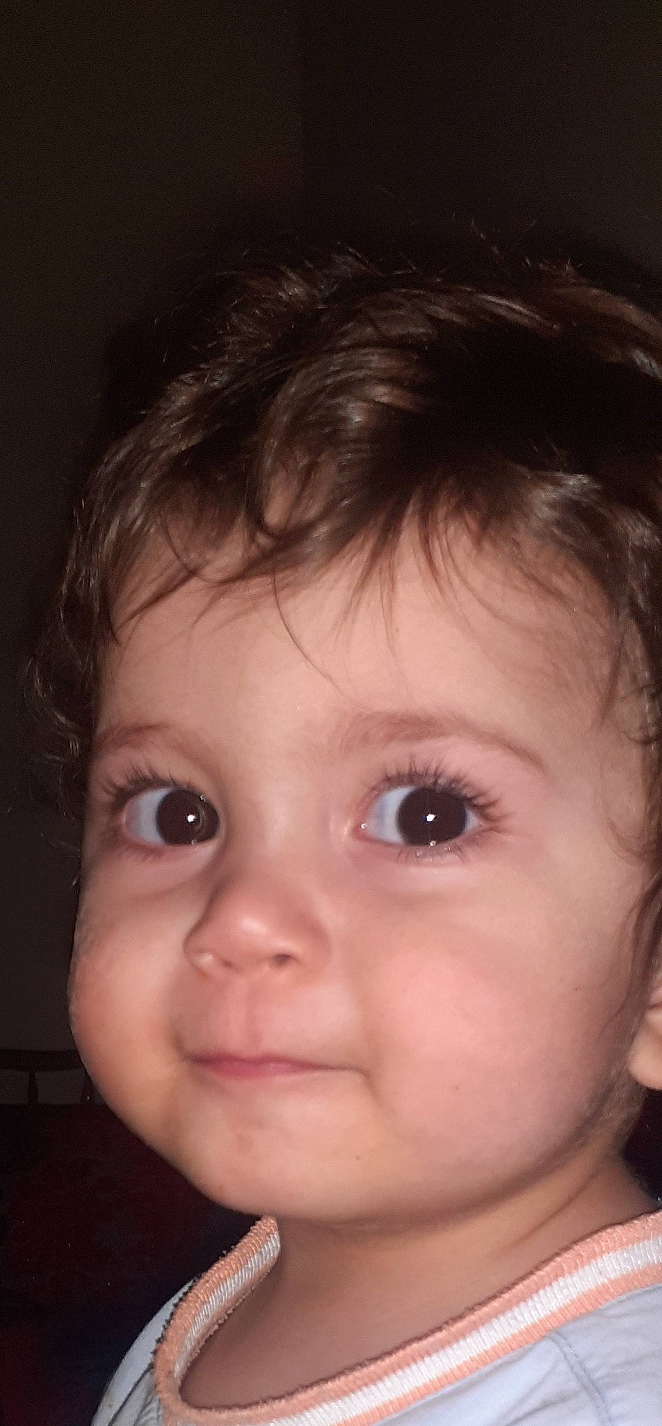 Lina participe au concours pour gagner de l'argent avec cette photo : baby, cheek, child, chin, ear, eye, eyebrow, eyelash, facial_expression, flash_photography, forehead, head, iris, jaw, lip, mouth, no_expression, nose, person, skin