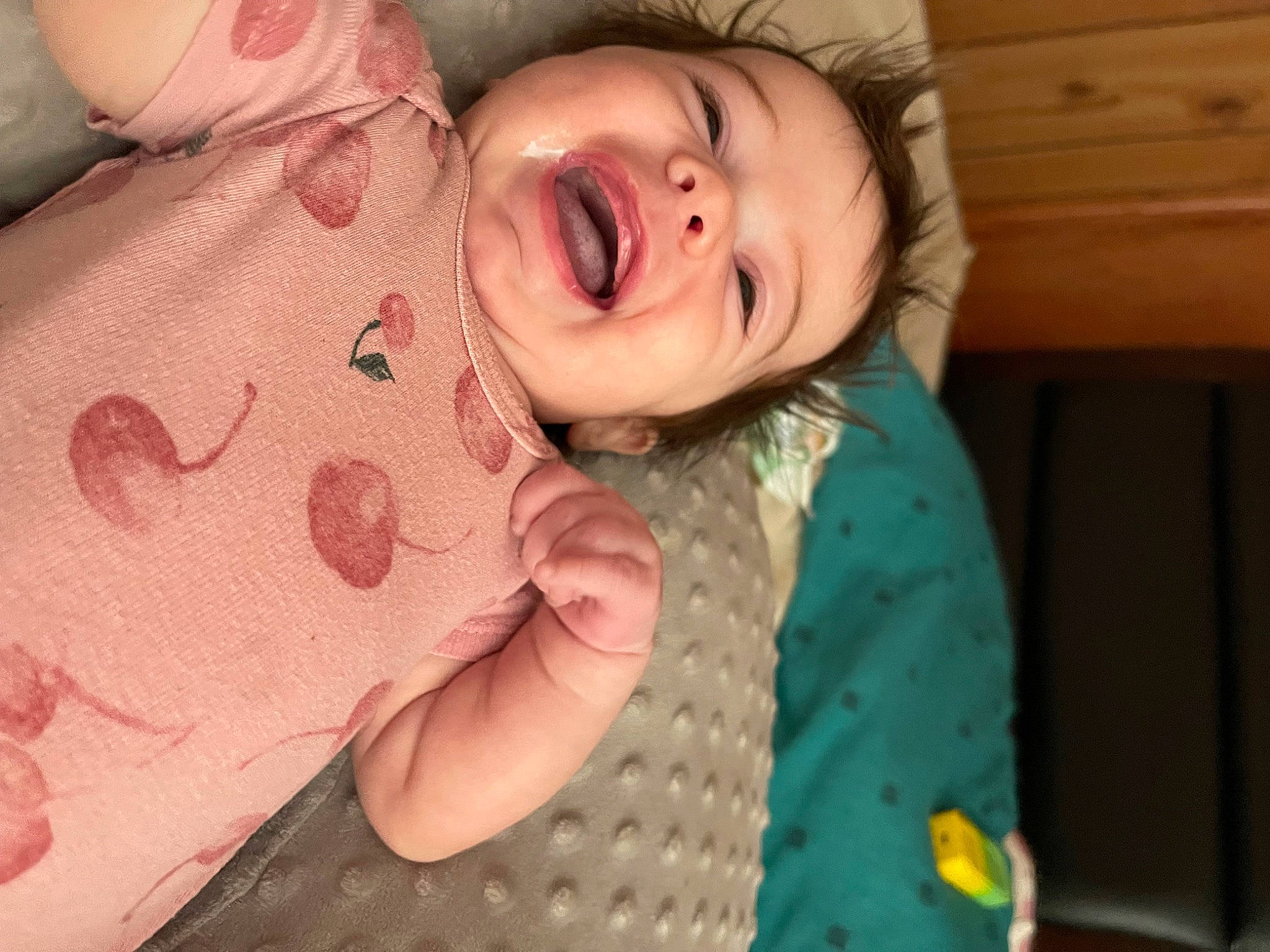 Alice joined the competition — help win amazing prizes! baby, baby_toddler_clothing, cheek, child, eye, eyelash, face, finger, happy, head, human_body, iris, lip, mouth, nose, person, pink, skin, sleeve, smile