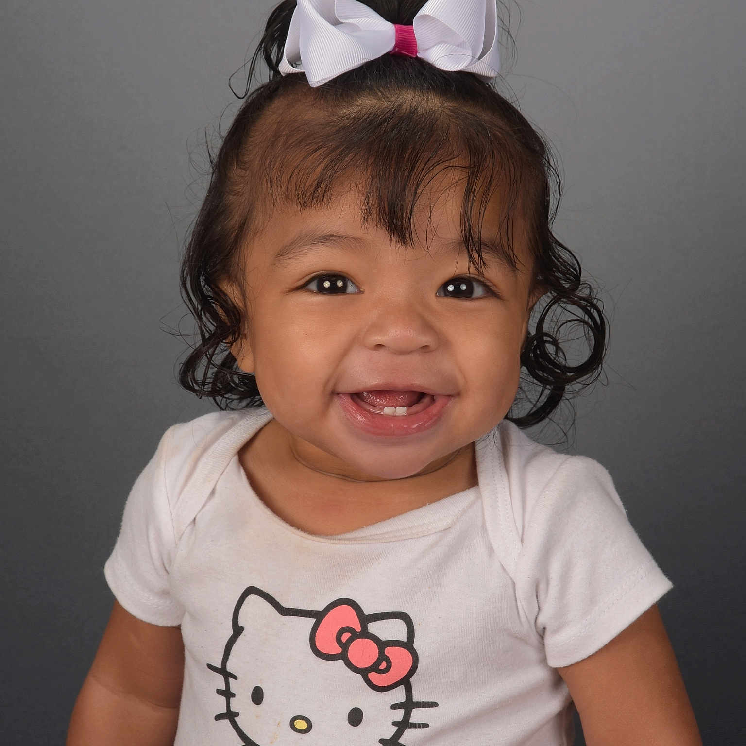 Kyomi joined the competition — help win amazing prizes! accessories, applique, bodypart, child, clothing, face, female, finger, girl, hand, happy, head, headband, mouth, pattern, person, photography, portrait, smile, t_shirt