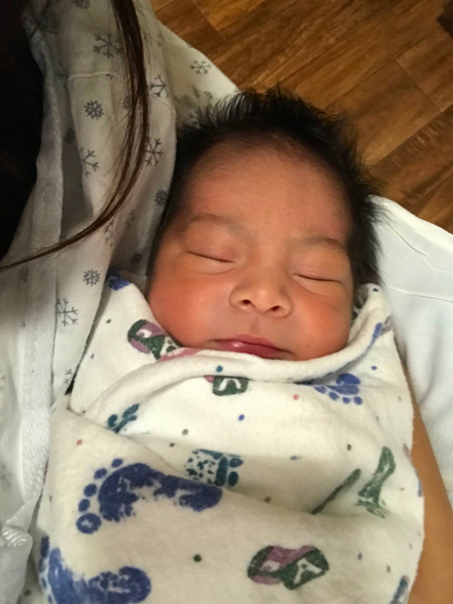 Mikael is registered to the contest to win money with this photo: baby, bedtime, cheek, child, mouth, nose, person, skin, sleep, smile, toddler