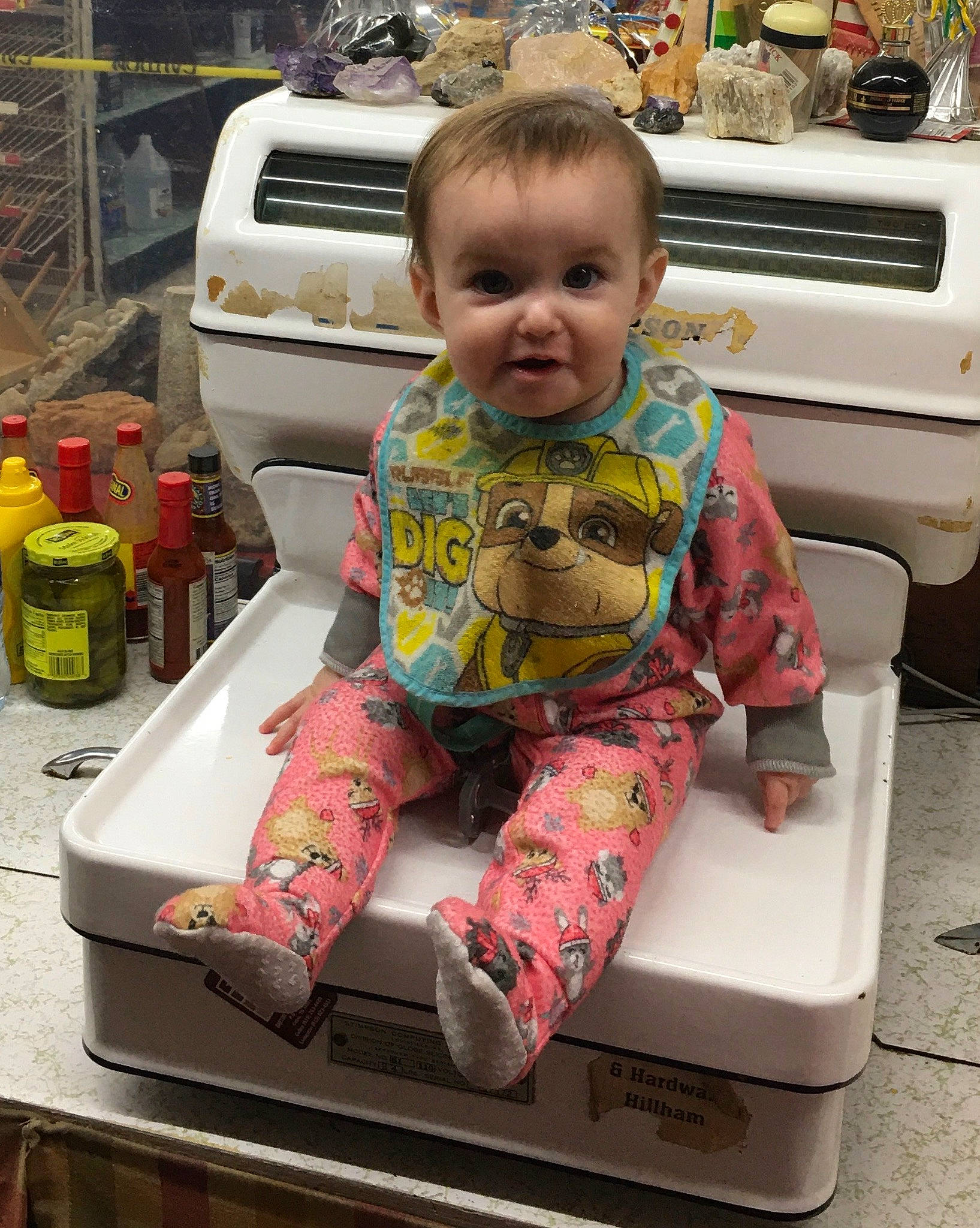 Nevaeh is registered to the contest to win money with this photo: automotive_exterior, baby, baby_products, baby_toddler_clothing, cheek, child, fun, head, home_appliance, lap, motor_vehicle, person, product, room, sitting, skin, smile, snapshot, toddler, vehicle