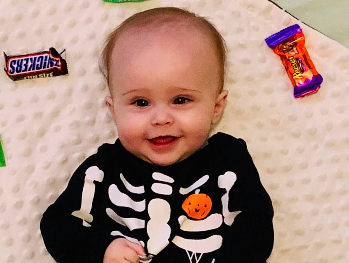 Ryatt is registered to the contest to win money with this photo: baby, baby_toddler_clothing, beauty, cheek, child, cool, eyelash, facial_expression, font, happy, joy, logo, pattern, people, person, product, sleeve, smile, t_shirt, textile