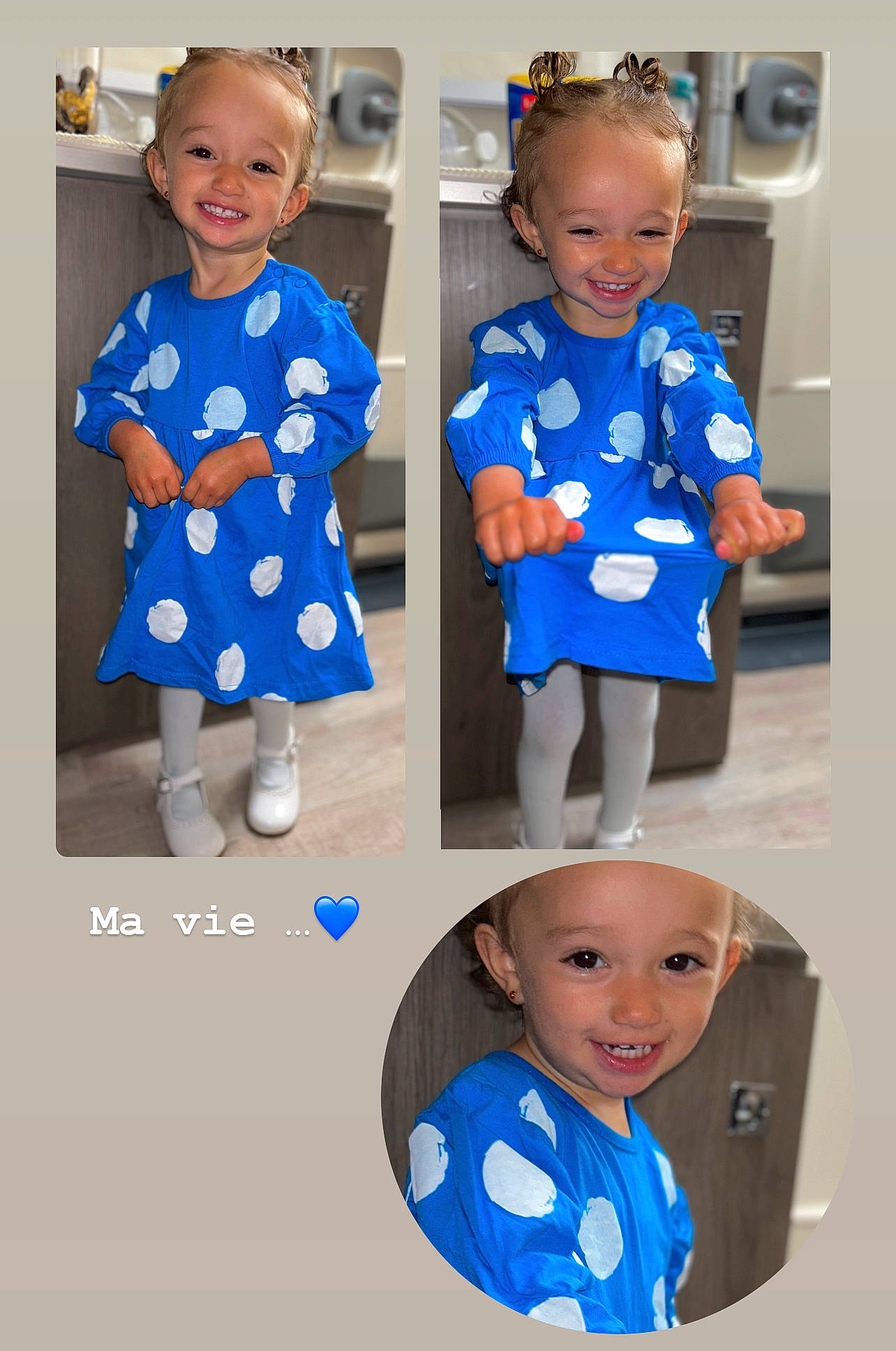 Swaylee a rejoint le concours — aidez-le/la à gagner de superbes lots ! aqua, azure, baby, baby_toddler_clothing, blue, child, electric_blue, face, facial_expression, gesture, happy, joy, pattern, person, photograph, product, sleeve, smile, standing, t_shirt