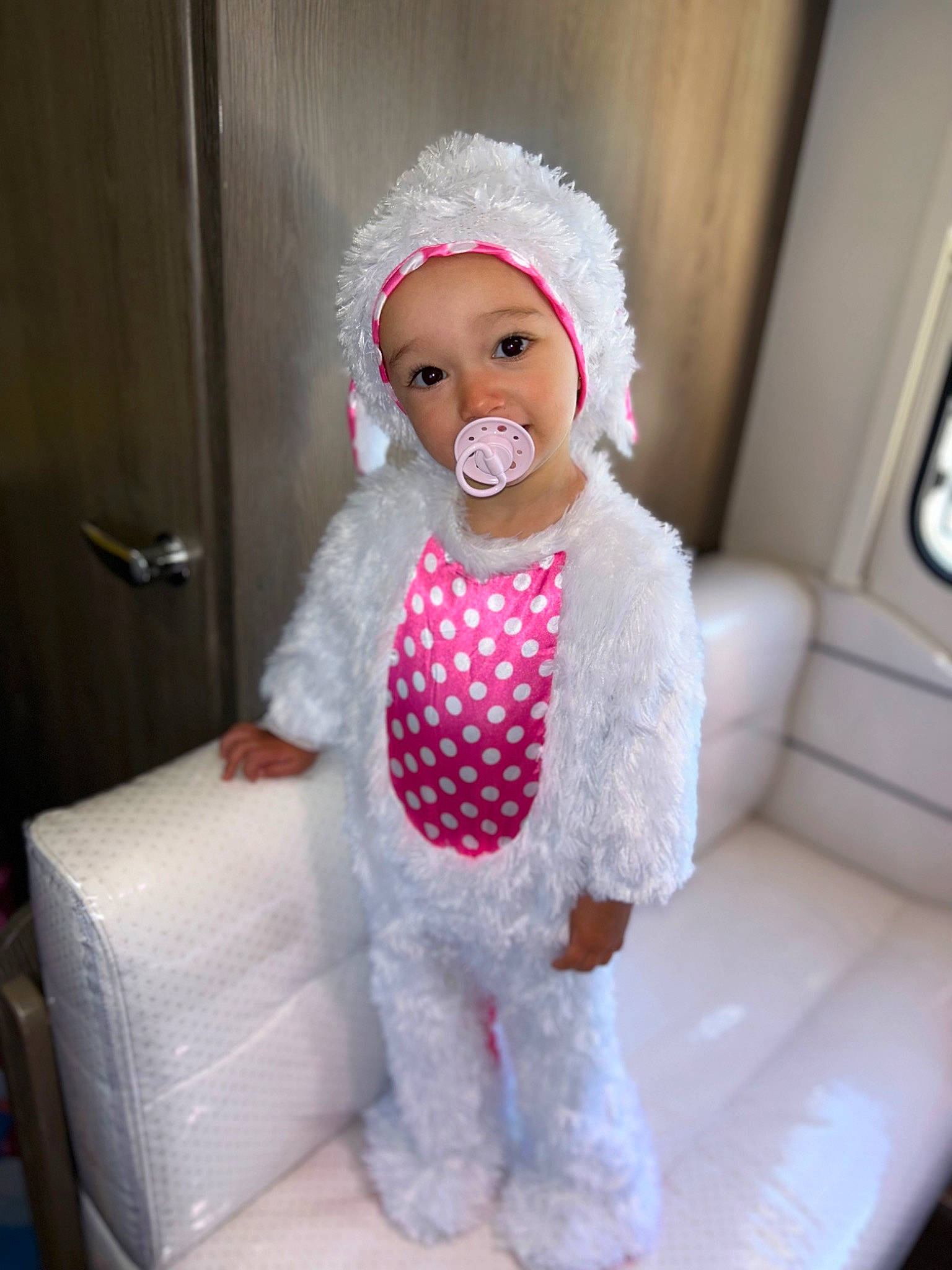 Swaylee a rejoint le concours — aidez-le/la à gagner de superbes lots ! arm, art, baby_toddler_clothing, cap, child, costume, couch, doll, fashion_design, fur, hand, headwear, human_body, pattern, person, pink, plush, room, stuffed_toy, toy