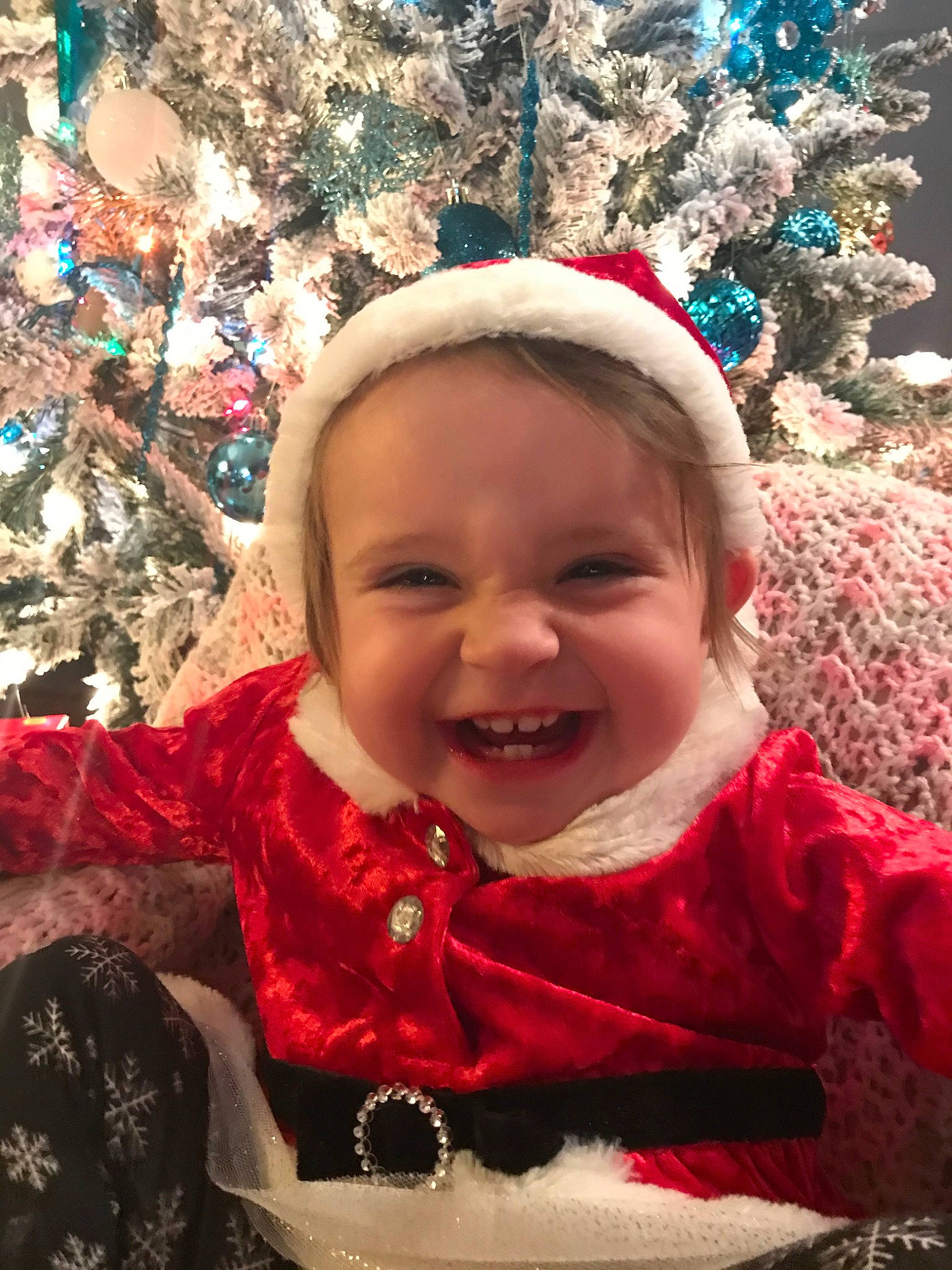 Amilia joined the competition — help win amazing prizes! baby, cheek, child, christmas, christmas_eve, facial_expression, happy, head, joy, laugh, person, smile, toddler, winter