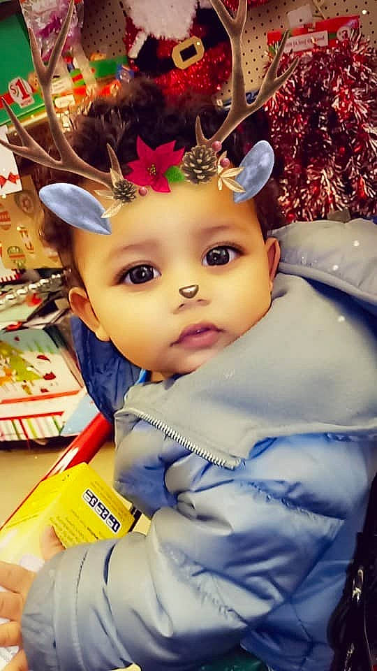 Montrell joined the competition — help win amazing prizes! baby, child, ear, person, toddler