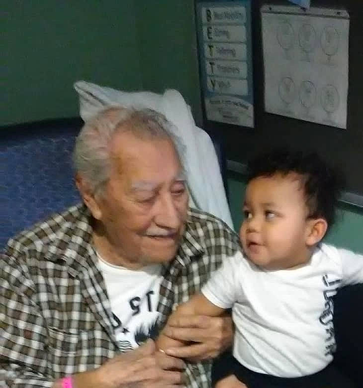 Montrell joined the competition — help win amazing prizes! arm, child, daughter, ear, father, fathers_day, finger, fun, grandparent, person, smile, toddler