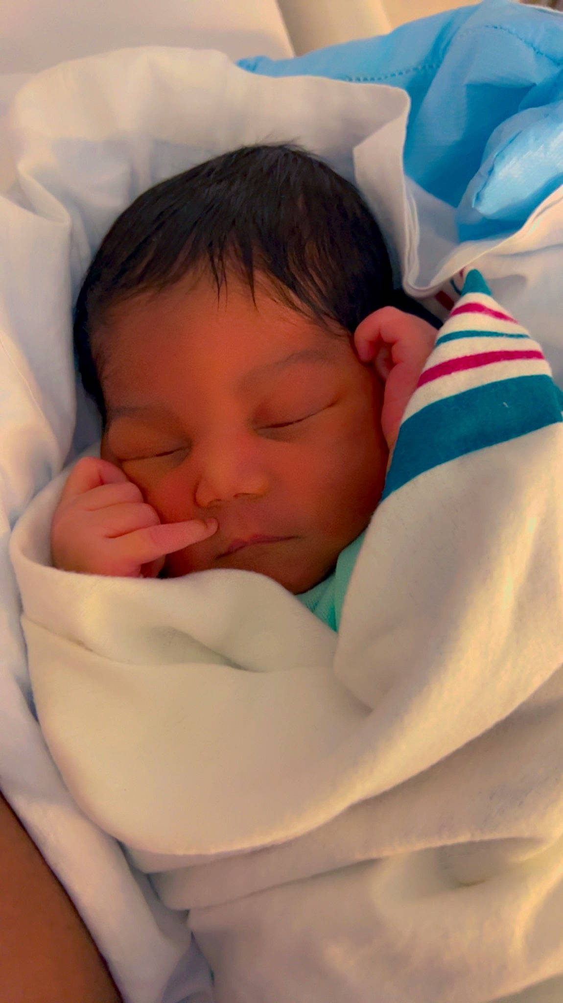 Brandon joined the competition — help win amazing prizes! baby, baby_products, baby_sleeping, bedding, bedtime, cheek, child, comfort, event, finger, gesture, happy, linens, love, nap, nose, person, product, skin, sleep