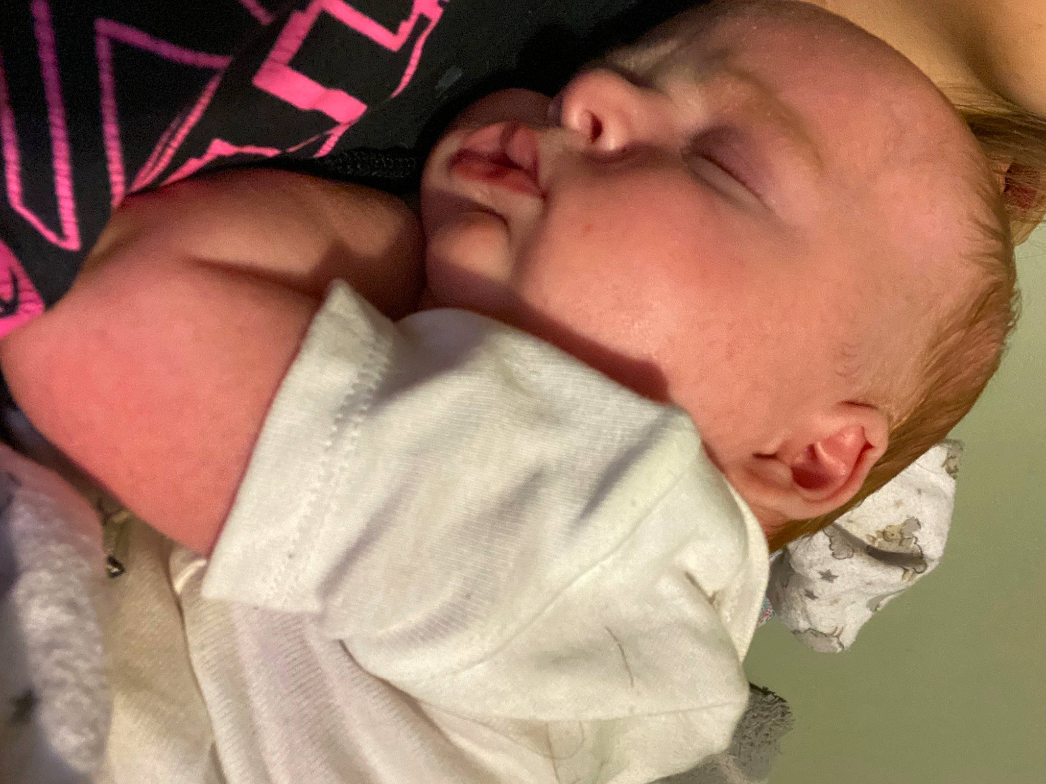 Diesel is registered to the contest to win money with this photo: baby, baby_sleeping, bedtime, cheek, chin, comfort, ear, eyebrow, eyelash, finger, forehead, gesture, human_body, lip, mouth, neck, nose, person, skin, sleeve