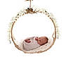 accessories, baby, basket, bed, cradle, face, furniture, hammock, head, jewelry, necklace, newborn, people, person, photography, playarea, portrait, sleeping, swing, toy