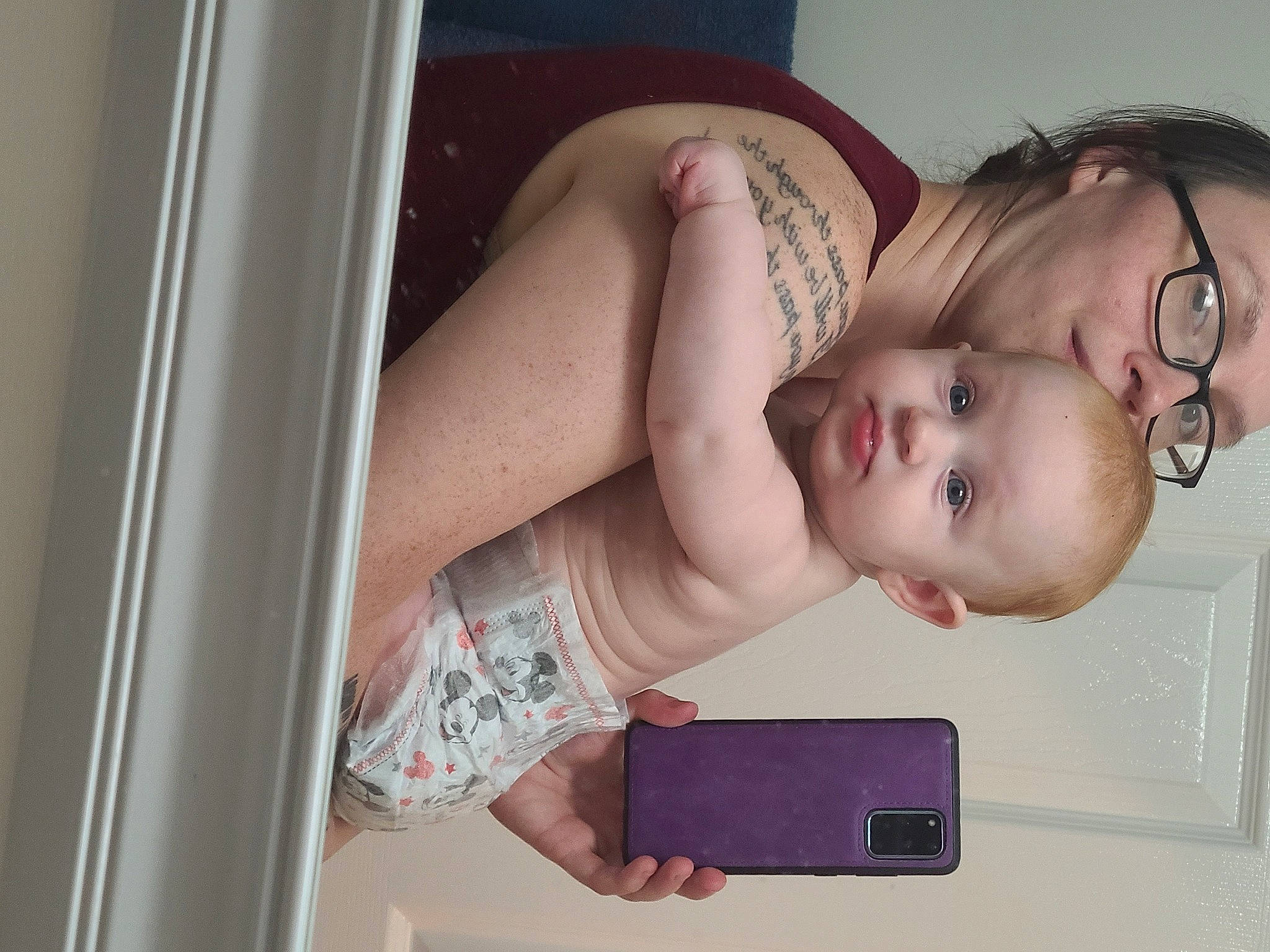 Salem is registered to the contest to win money with this photo: abdomen, arm, baby, baby_toddler_clothing, chest, eyelash, finger, glasses, hand, human_body, iris, joint, lip, mouth, neck, nose, person, shoulder, skin, stomach