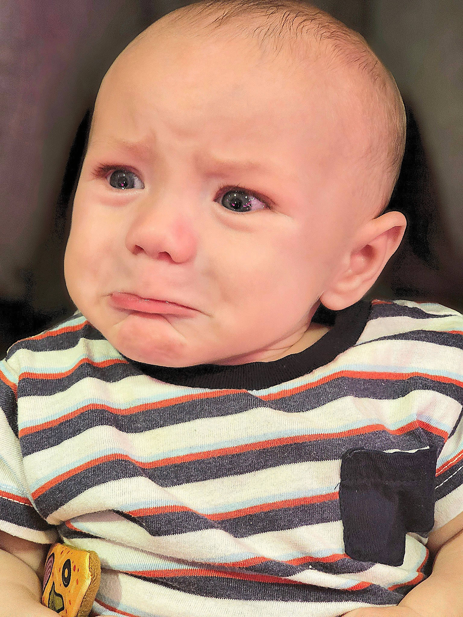 Logan is registered to the contest to win money with this photo: baby, baby_toddler_clothing, cheek, child, chin, comfort, ear, eyebrow, eyelash, flash_photography, hairstyle, happy, iris, lip, mouth, neck, nose, person, skin, sleeve