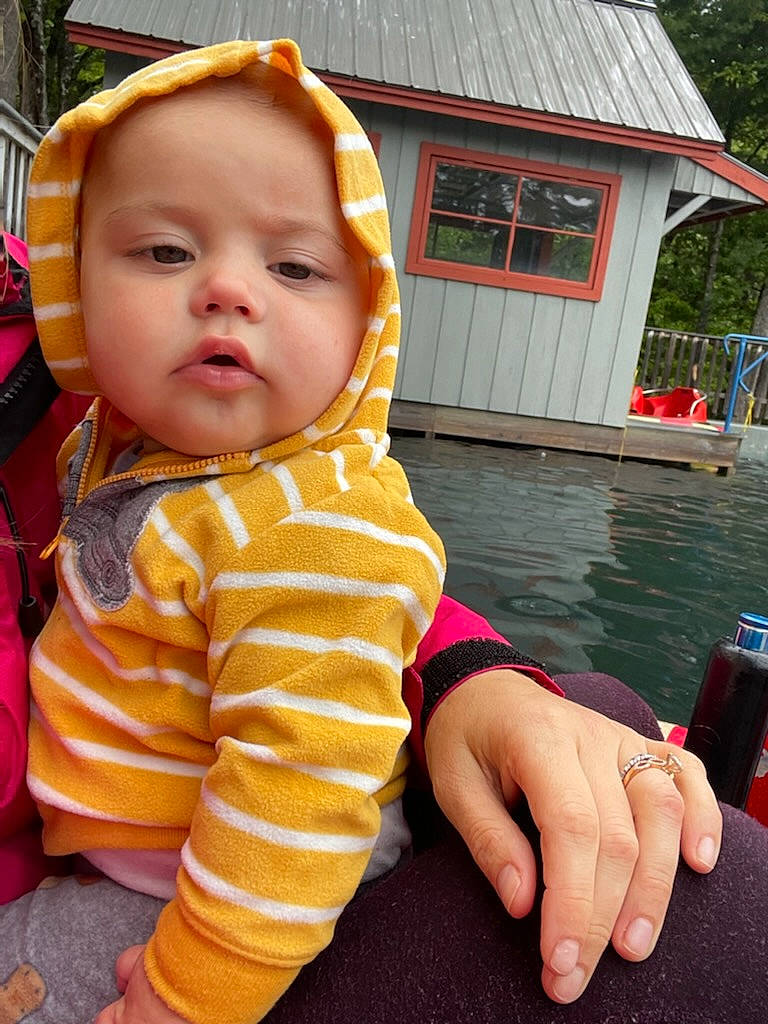 Lewis joined the competition — help win amazing prizes! baby, baby_toddler_clothing, boats_and_boating_equipment_and_supplies, cheek, child, fun, grass, happy, house, lake, leisure, nose, person, pink, skin, sleeve, summer, thumb, toddler, water