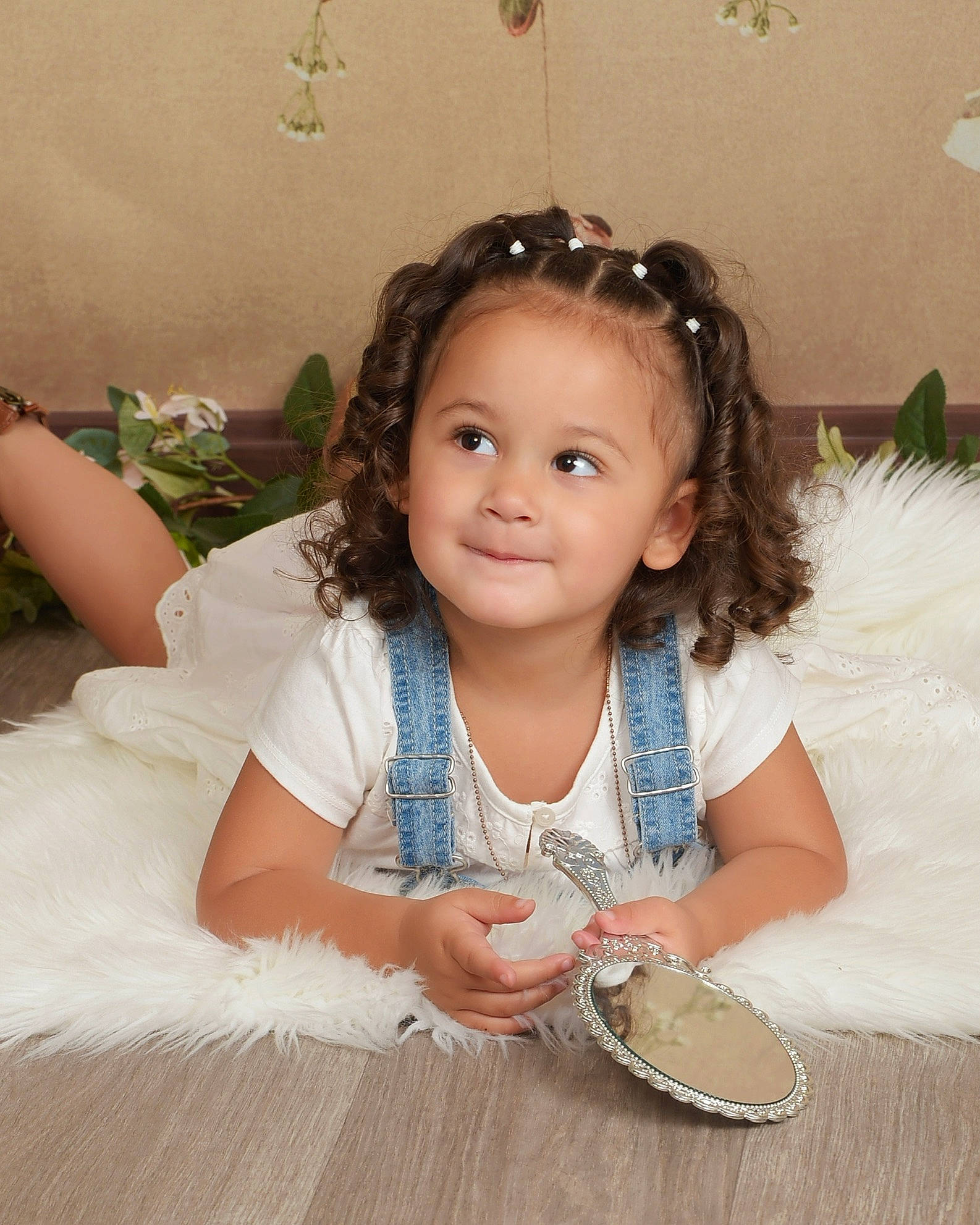 Mya is registered to the contest to win money with this photo: baby_toddler_clothing, beauty, child, dress, embellishment, event, eye, finger, flash_photography, fun, happy, headband, headpiece, iris, jewellery, joy, necklace, person, skin, smile