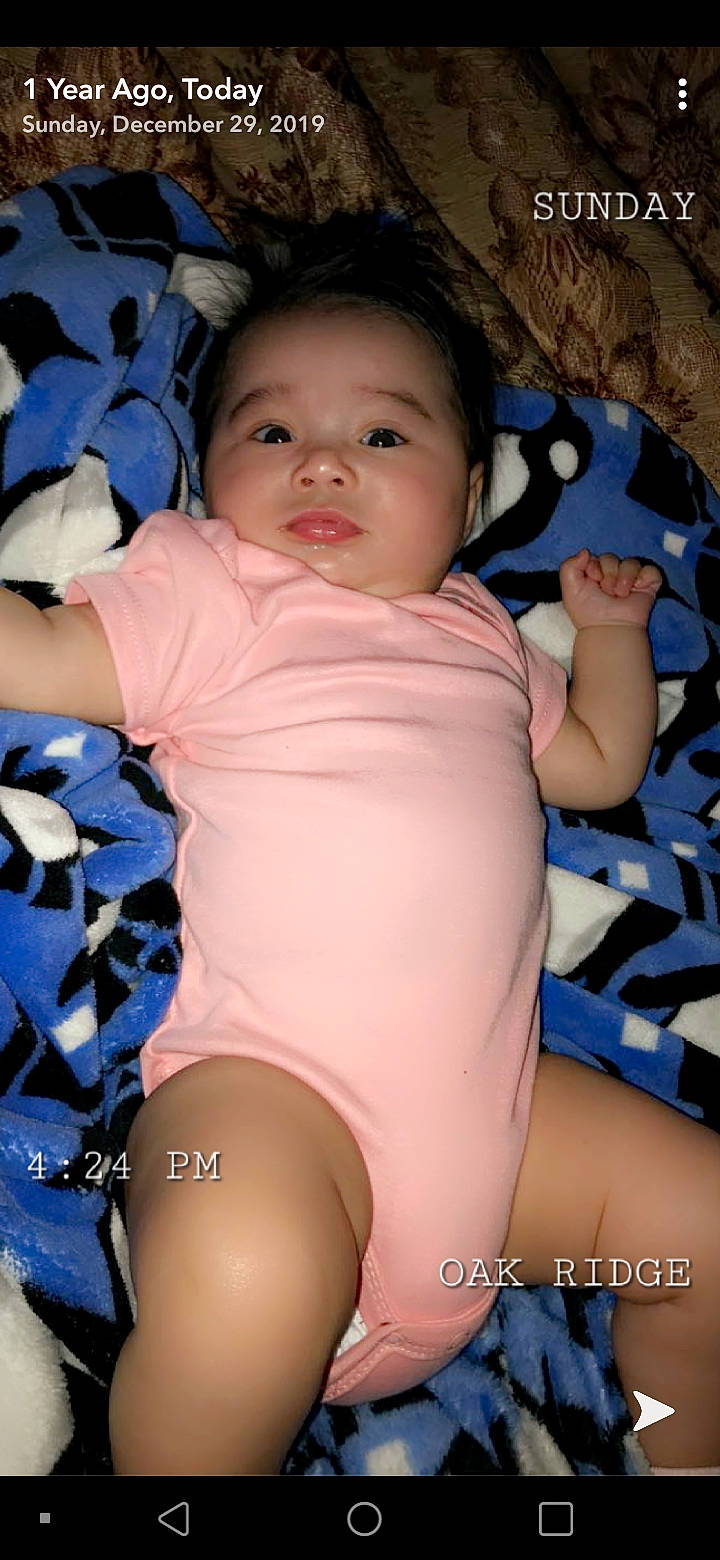 Danielle joined the competition — help win amazing prizes! arm, baby, baby_toddler_clothing, blue, cheek, eye, face, gesture, hand, head, human_body, leg, mouth, muscle, neck, nose, organ, person, skin, sleeve