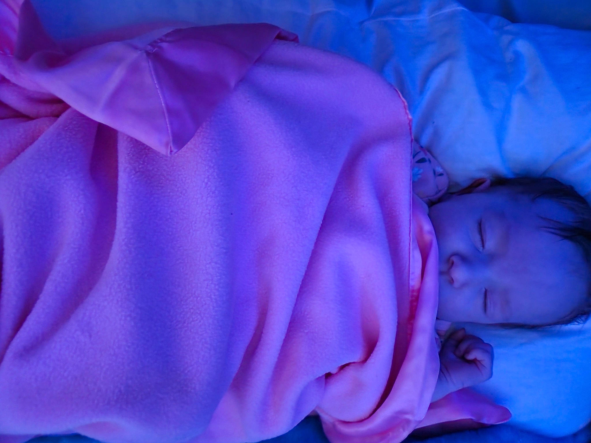 Annalieze is registered to the contest to win money with this photo: aqua, baby, bedtime, child, close_up, comfort, electric_blue, fashion_accessory, linens, magenta, nap, pattern, person, petal, pink, purple, satin, sleeve, textile, toddler