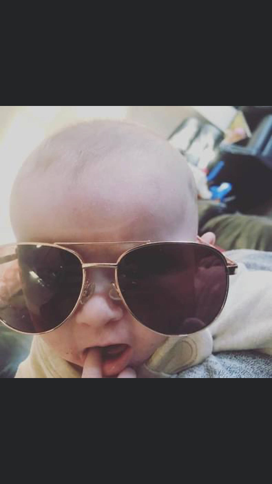 Easton joined the competition — help win amazing prizes! baby, cheek, child, ear, eye_glass_accessory, eyebrow, eyelash, eyewear, fun, glasses, goggles, happy, head, lip, mouth, nose, person, personal_protective_equipment, sunglasses, toddler