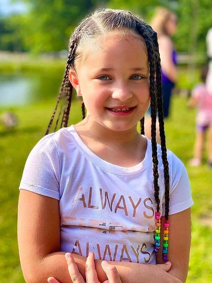 Aiyanna is registered to the contest to win money with this photo: blond, child, fun, grass, grass_family, hair, hairstyle, happy, iris, jewellery, joy, leisure, neck, people_in_nature, person, plant, recreation, smile, summer, t_shirt