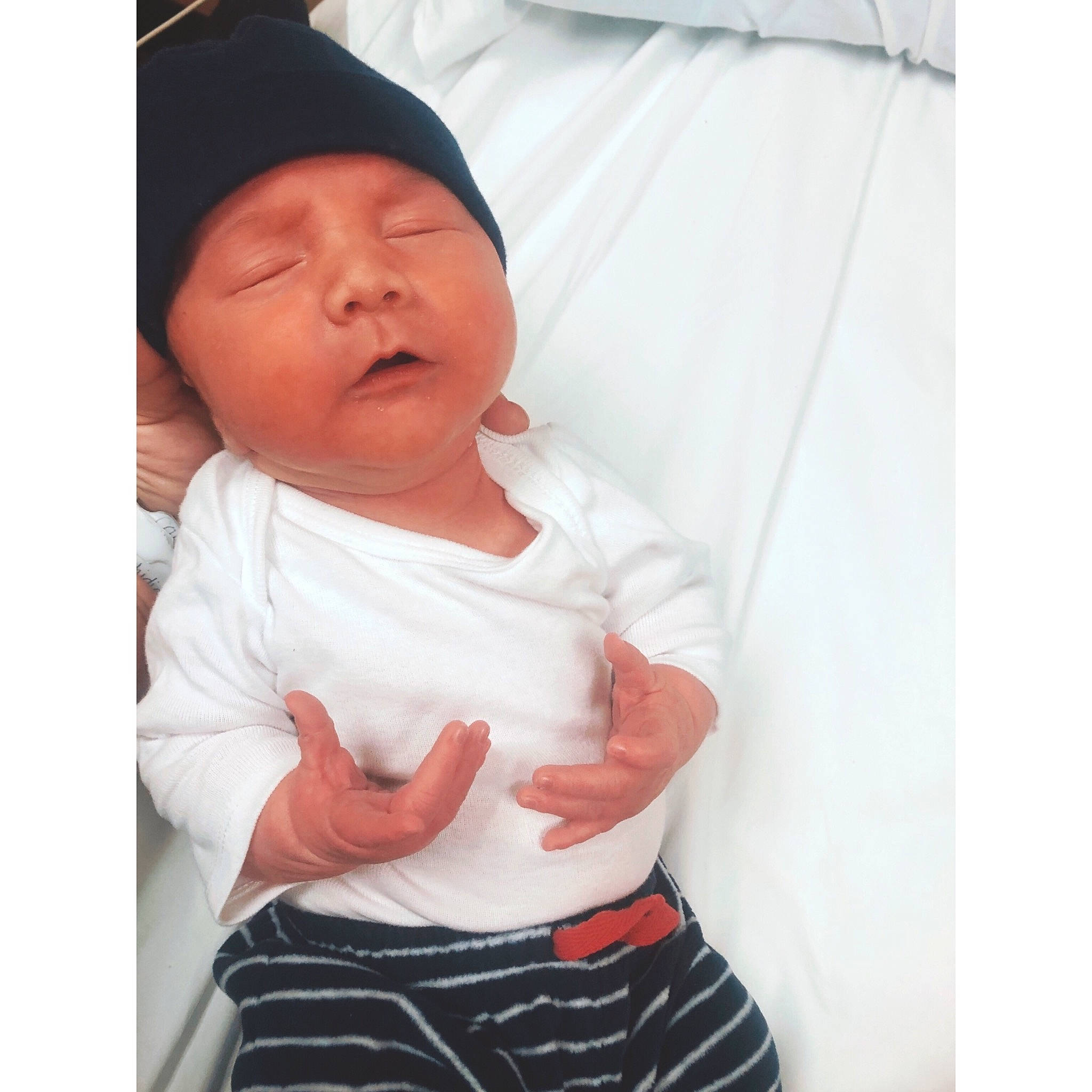 Chance joined the competition — help win amazing prizes! abdomen, arm, baby, baby_products, baby_toddler_clothing, cheek, child, facial_expression, hand, happy, head, headgear, mouth, person, product, skin, sleeve, smile, toddler, trunk