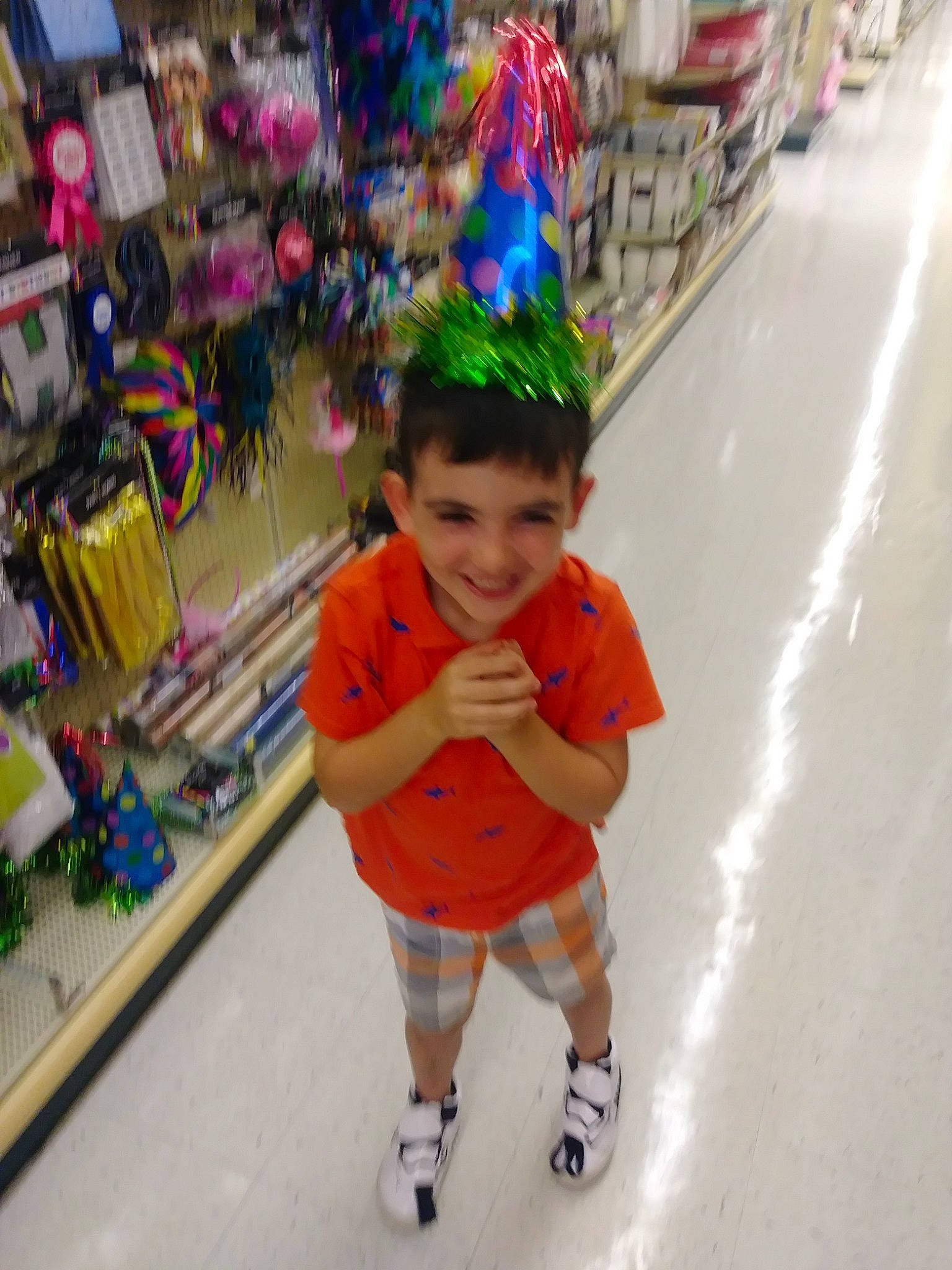 Dale joined the competition — help win amazing prizes! child, footwear, fun, joy, person, play, smile, supermarket, toddler, vacation