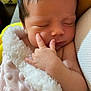 Demi joined the competition — help win amazing prizes! newborn, baby, sleeping, blanket, hand, face, infant, cute, soft, cozy, peaceful, resting, skin, portrait, child, wrapped, indoor, closeup, person, toddler