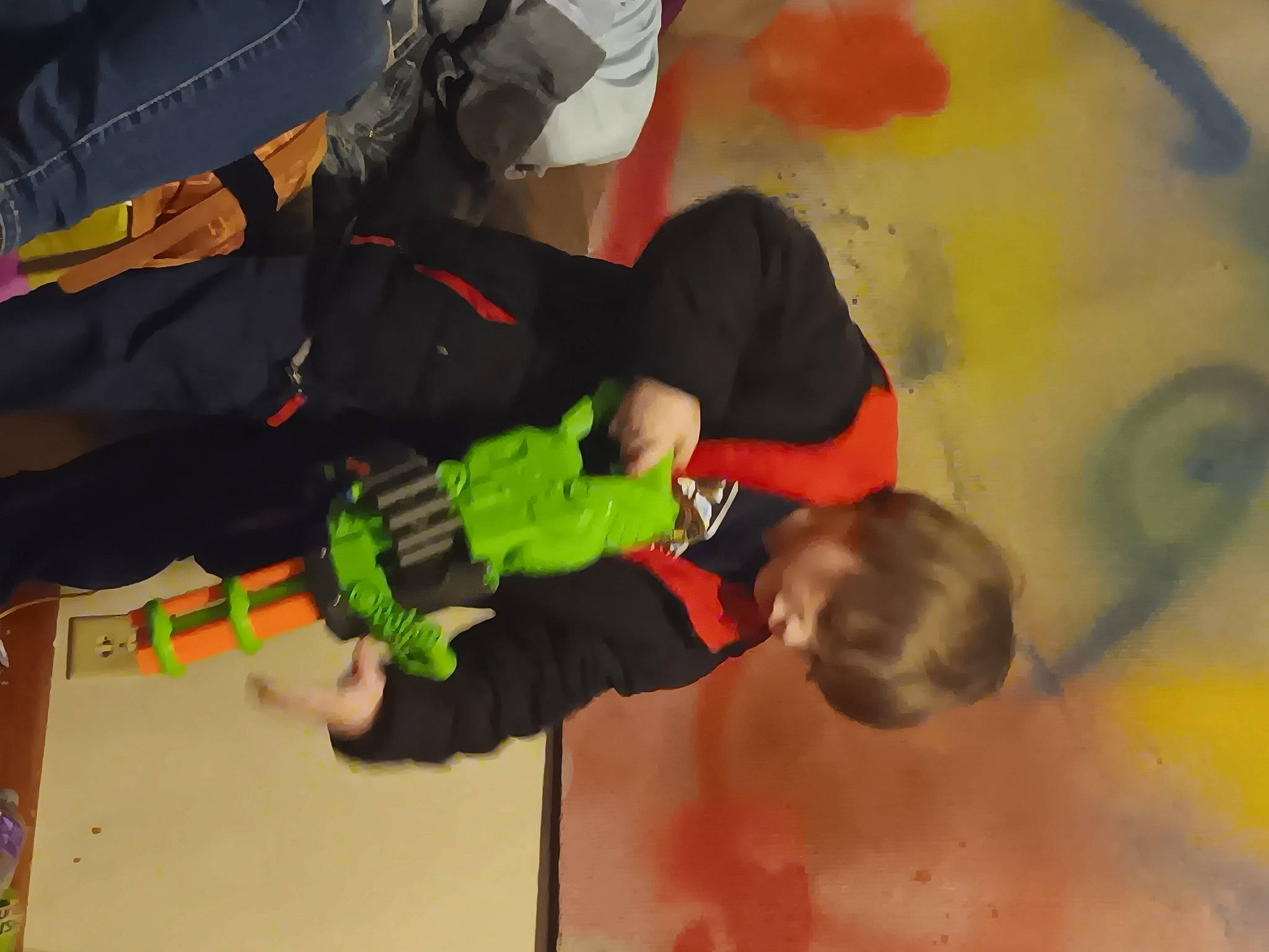 Chris joined the competition — help win amazing prizes! adventure, child, event, fun, leisure, person, personal_protective_equipment, play, recreation, toddler, visual_arts, walking_shoe