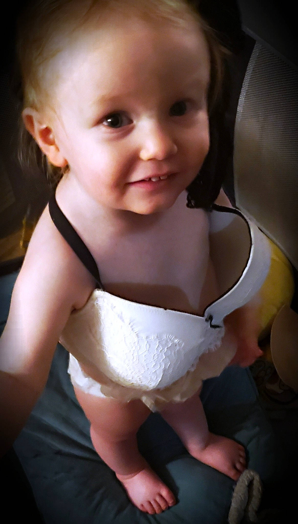 Jon is registered to the contest to win money with this photo: arm, baby_toddler_clothing, cheek, chin, eye, eyebrow, flash_photography, hair, head, human_body, iris, joy, lip, mouth, neck, nose, person, shoulder, skin, sleeve