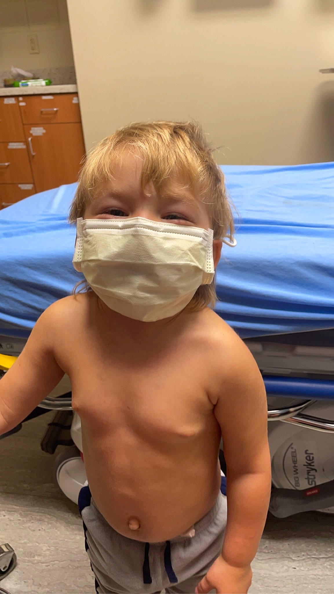 Braxton joined the competition — help win amazing prizes! abdomen, barechested, cabinetry, chest, child, elbow, eyelash, eyewear, facial_hair, glove, goggles, jaw, joint, muscle, person, personal_protective_equipment, room, sports_gear, toddler, trunk