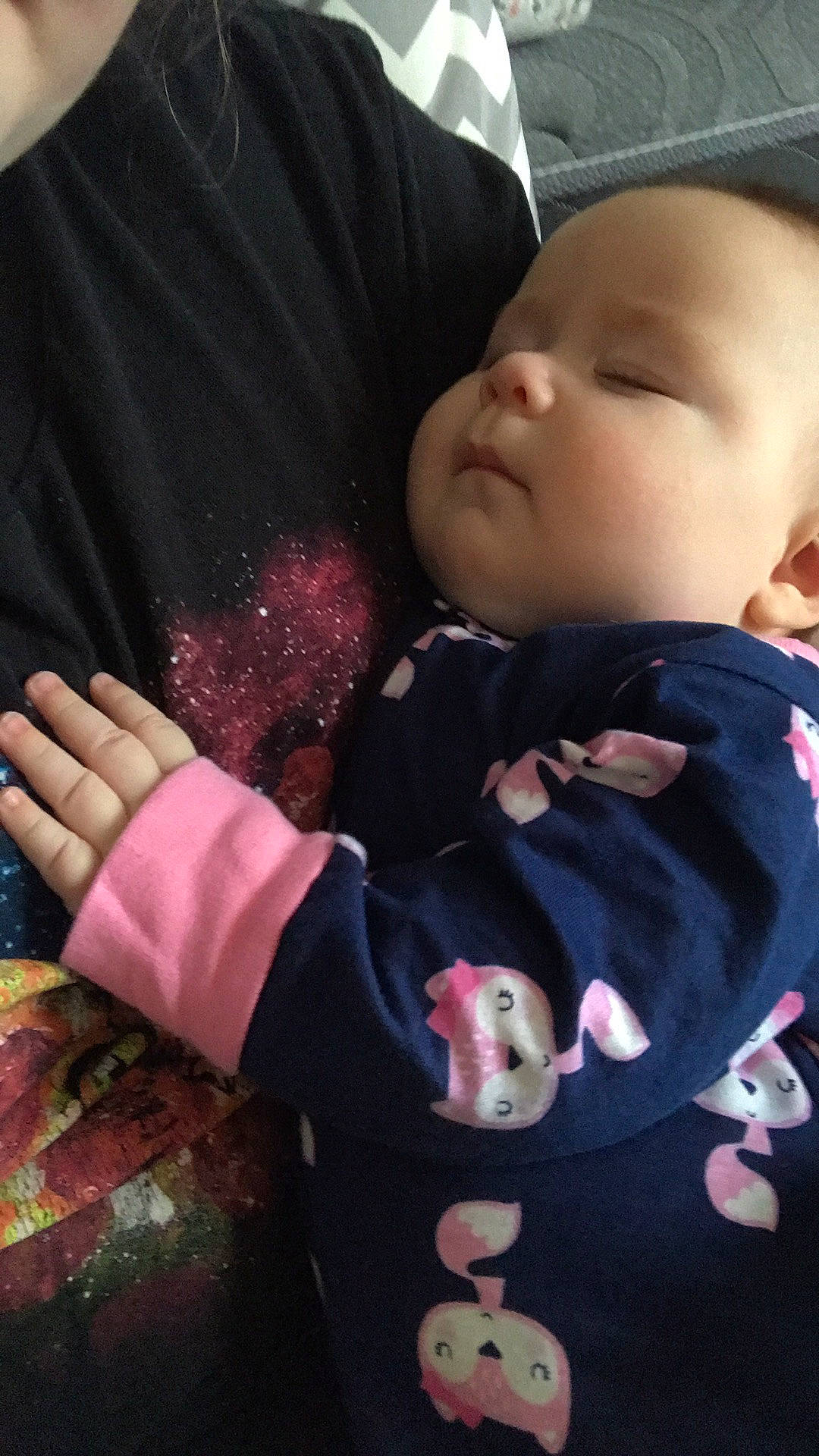 Aleigha joined the competition — help win amazing prizes! baby, cheek, child, gesture, nose, person, skin, toddler