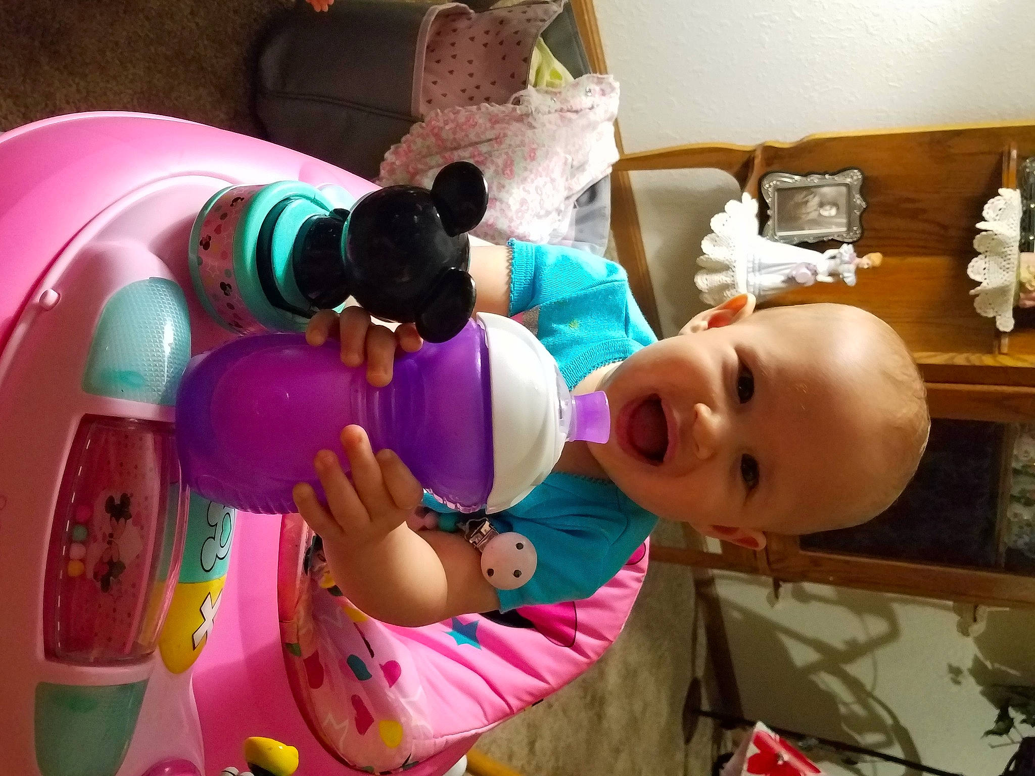 Jayda joined the competition — help win amazing prizes! baby, beauty, child, comfort, event, fun, happy, hat, leisure, magenta, party_supply, person, pink, play, recreation, room, smile, textile, toddler, toy