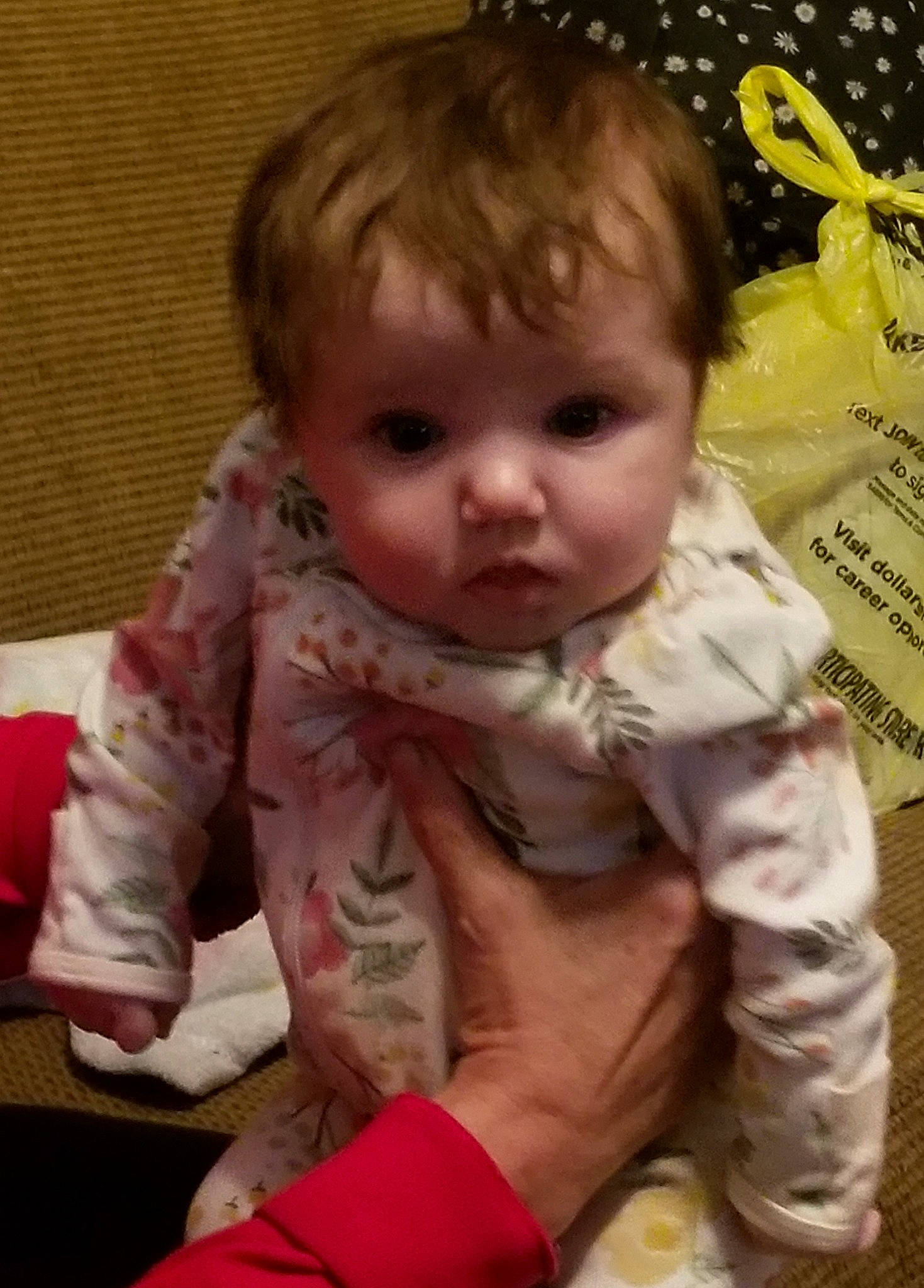 Greysen joined the competition — help win amazing prizes! baby, baby_products, baby_toddler_clothing, cheek, child, comfort, eye, finger, flooring, fun, happy, iris, nose, pattern, person, play, sitting, skin, sleeve, thumb