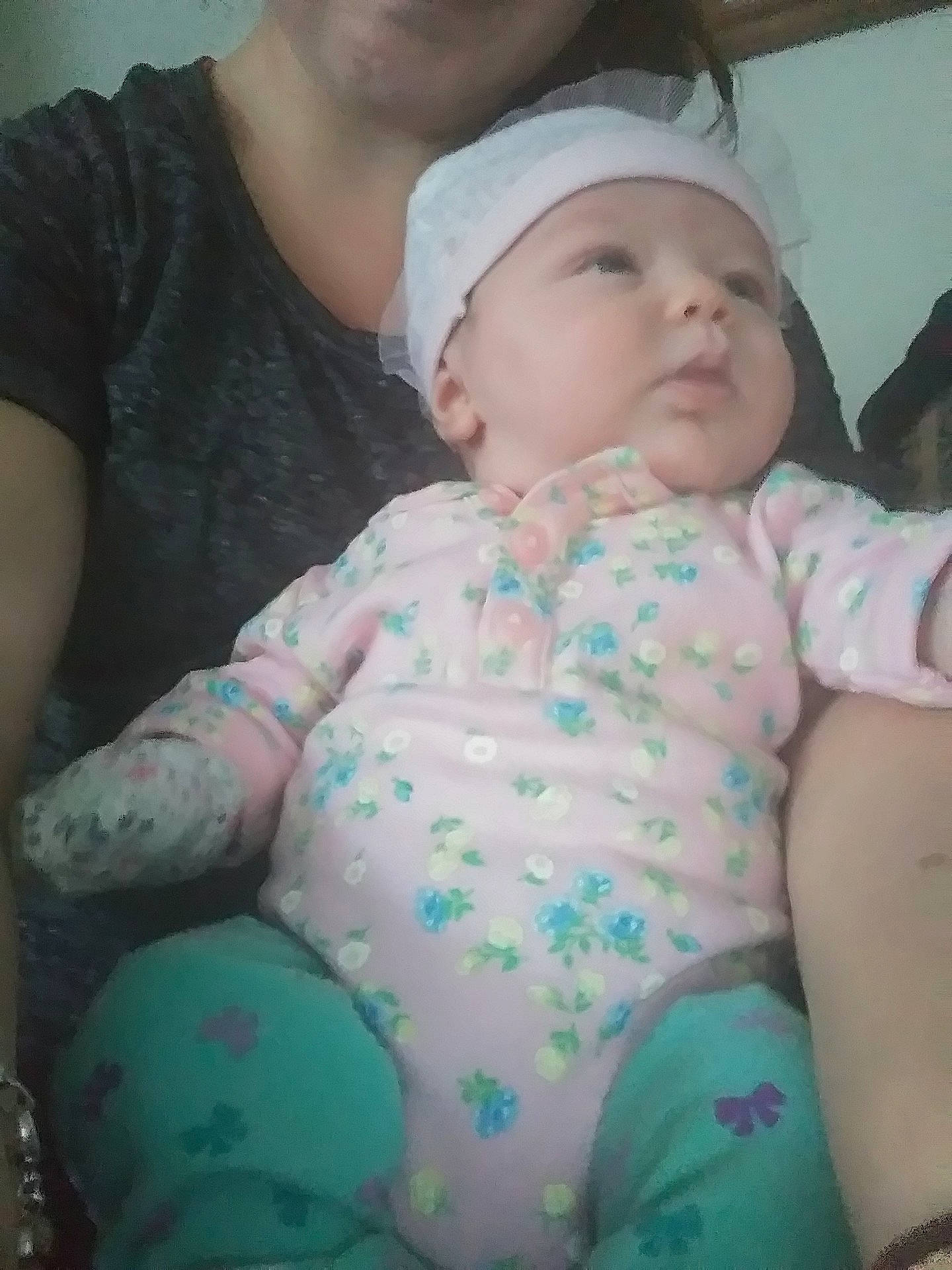 Klarissa joined the competition — help win amazing prizes! abdomen, arm, cheek, child, day, eye, face, girl, head, human_hair_color, infant, iris, mother, mouth, nose, person, pink, product, skin, toddler