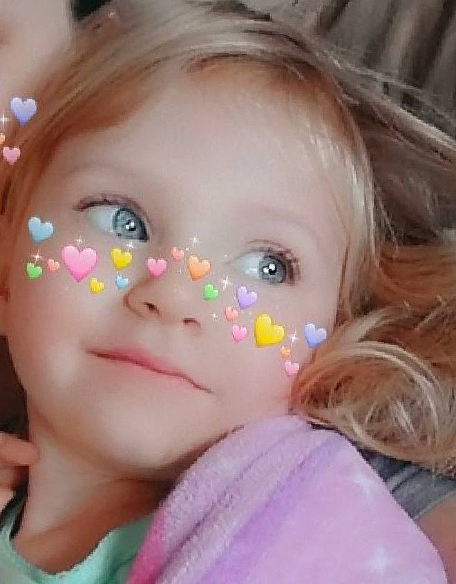 Elena joined the competition — help win amazing prizes! cheek, child, ear, eye, eyelash, face, head, iris, lip, nose, person, pink, skin, toddler