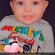 Eden a rejoint le concours — aidez-le/la à gagner de superbes lots ! baby, baby_toddler_clothing, cheek, child, chin, cool, ear, eye, eyebrow, eyelash, facial_expression, forehead, heart, iris, lip, organ, portrait_photography, skin, sleeve, toddler