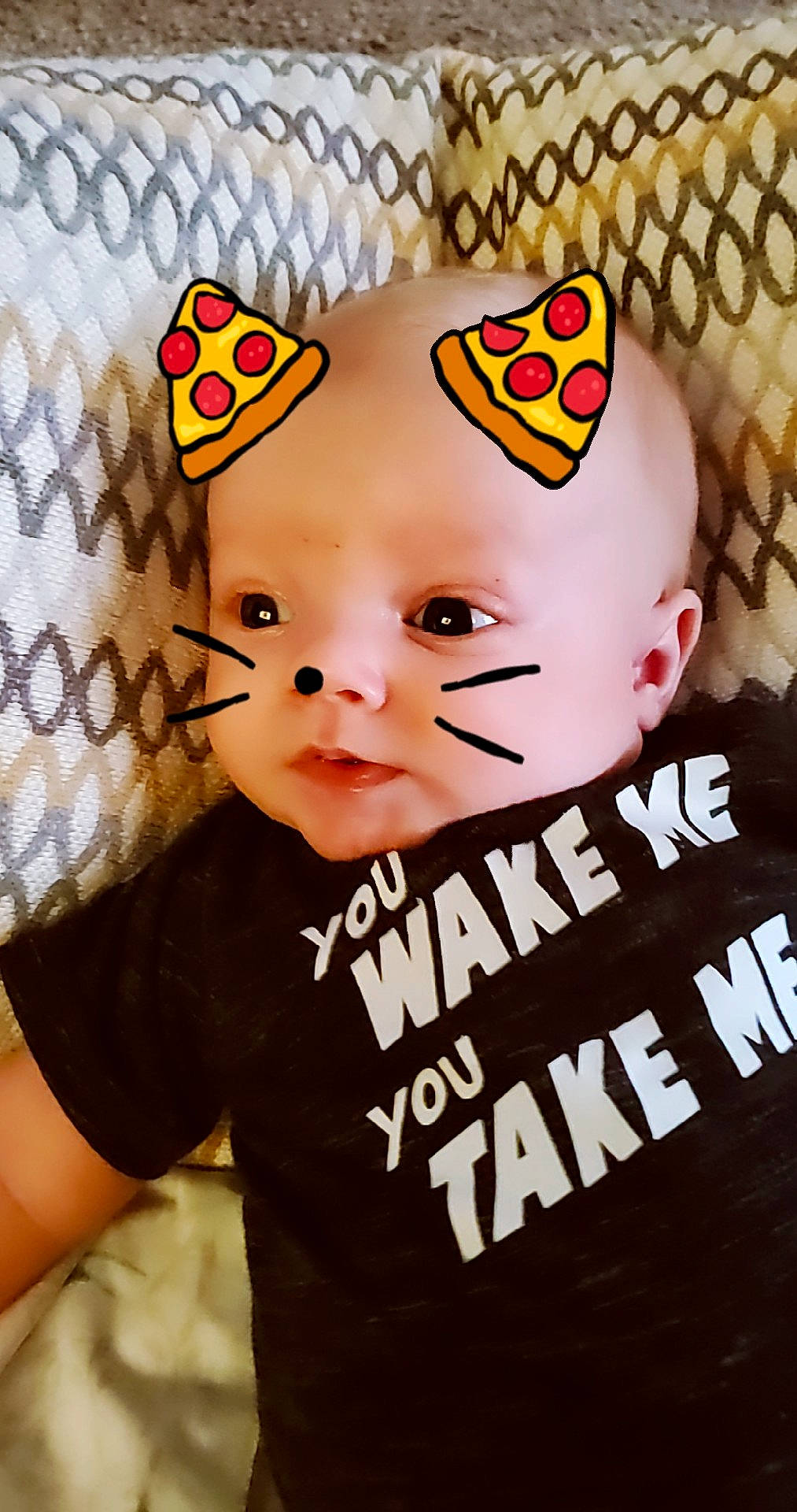 Hunter joined the competition — help win amazing prizes! baby, baby_toddler_clothing, cap, cheek, child, cool, font, headgear, person, toddler