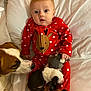 Aniyah is registered to the contest to win money with this photo: animal, baby, blanket, canine, clothing, couch, cushion, dog, face, furniture, head, homedecor, hound, pajamas, person, pet, photography, portrait, puppy, sitting