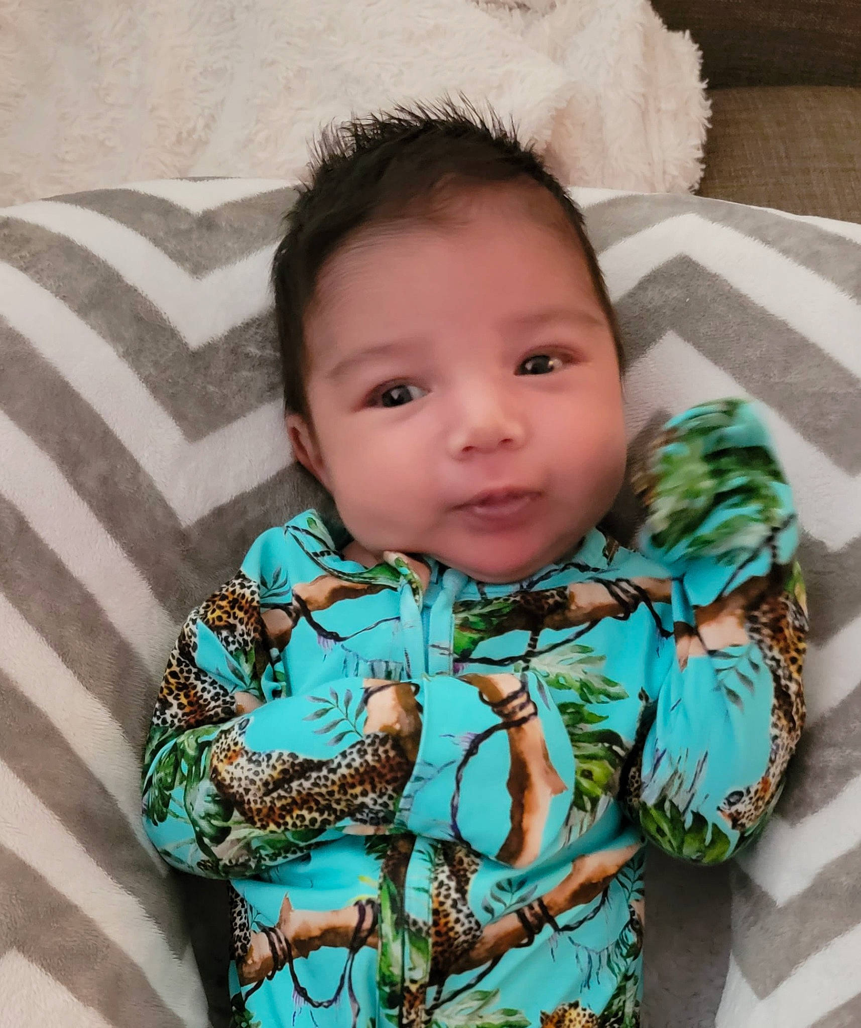 Aaliyah joined the competition — help win amazing prizes! baby, baby_toddler_clothing, cheek, child, collar, comfort, cool, eye, eyelash, face, facial_expression, hairstyle, head, iris, neck, nose, person, skin, sleeve, textile