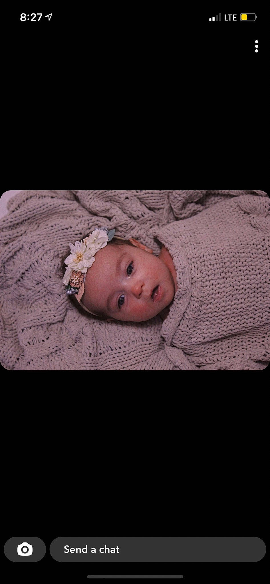 Novalie joined the competition — help win amazing prizes! baby, baby_products, baby_toddler_clothing, cheek, child, comfort, crawling, darkness, flash_photography, flooring, fur, headwear, linens, pattern, person, portrait, portrait_photography, sitting, sleeve, toddler