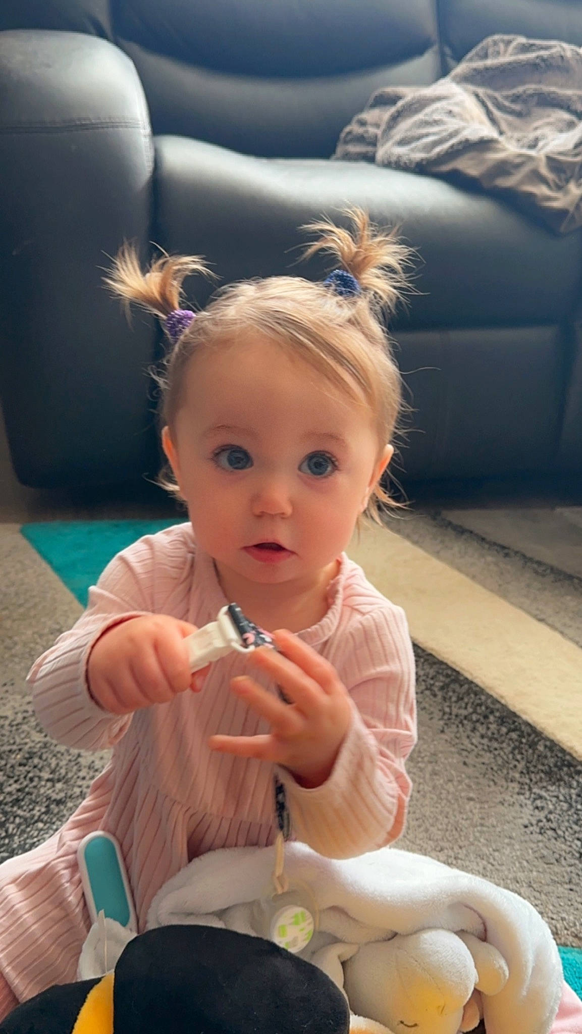 Navy-rae joined the competition — help win amazing prizes! baby, baby_toddler_clothing, chair, cheek, child, dress, eye, eyelash, fun, hair, hairstyle, happy, head, iris, lip, nose, person, skin, smile, surprise