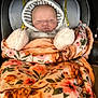 Callie is registered to the contest to win money with this photo: baby, sleeping, car_seat, blanket, floral_pattern, hoodie, bear_ears, cute, infant, cozy, child, warm, wrapped, clothing, soft, portrait, indoors, comfort, peaceful, newborn